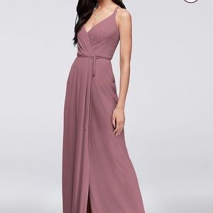David’s Bridal Georgette Dress